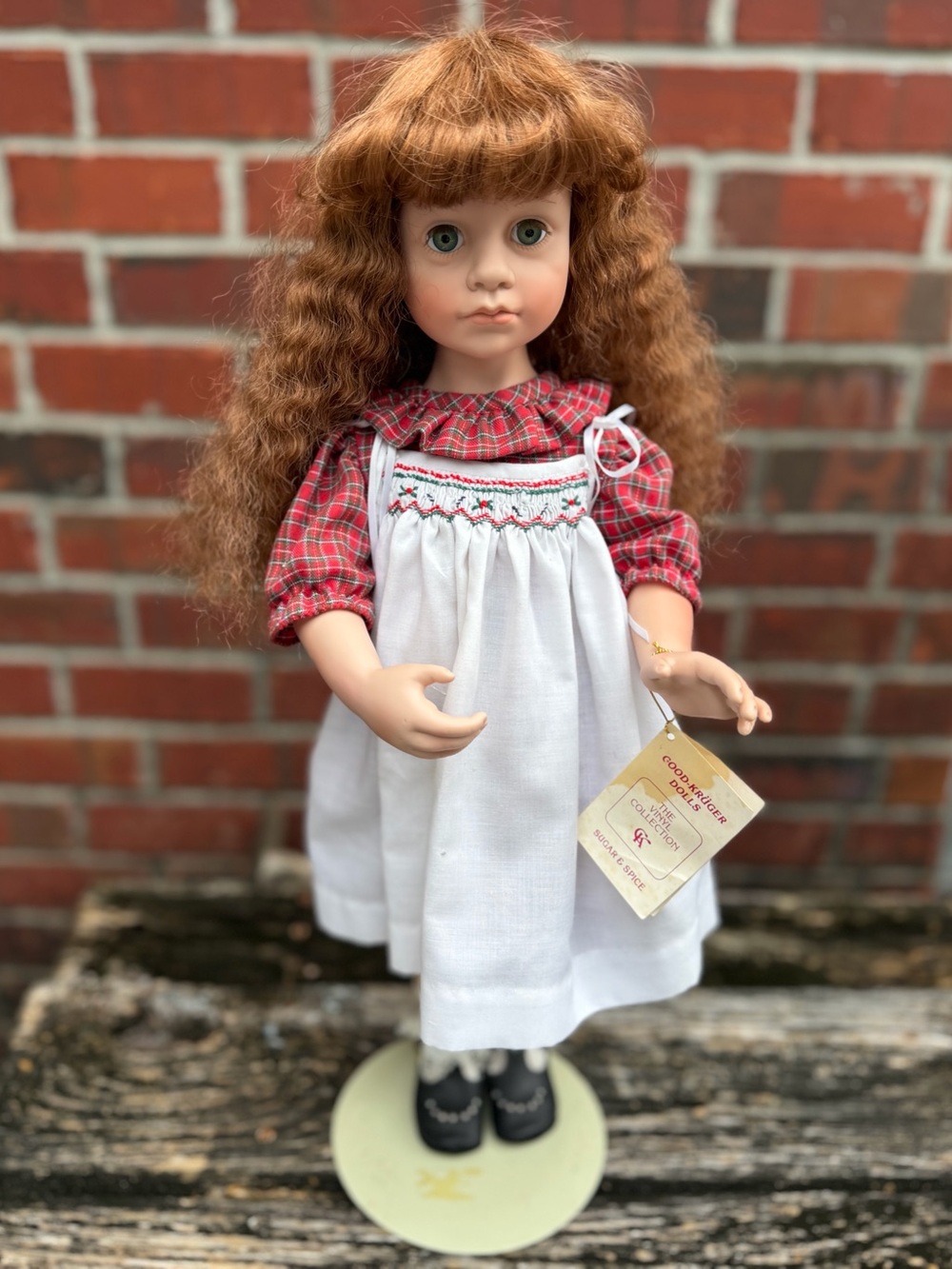 Vintage 1987 Good-Kruger Dolls “Sugar & Spice” 21” Spice Vinyl Collection Doll